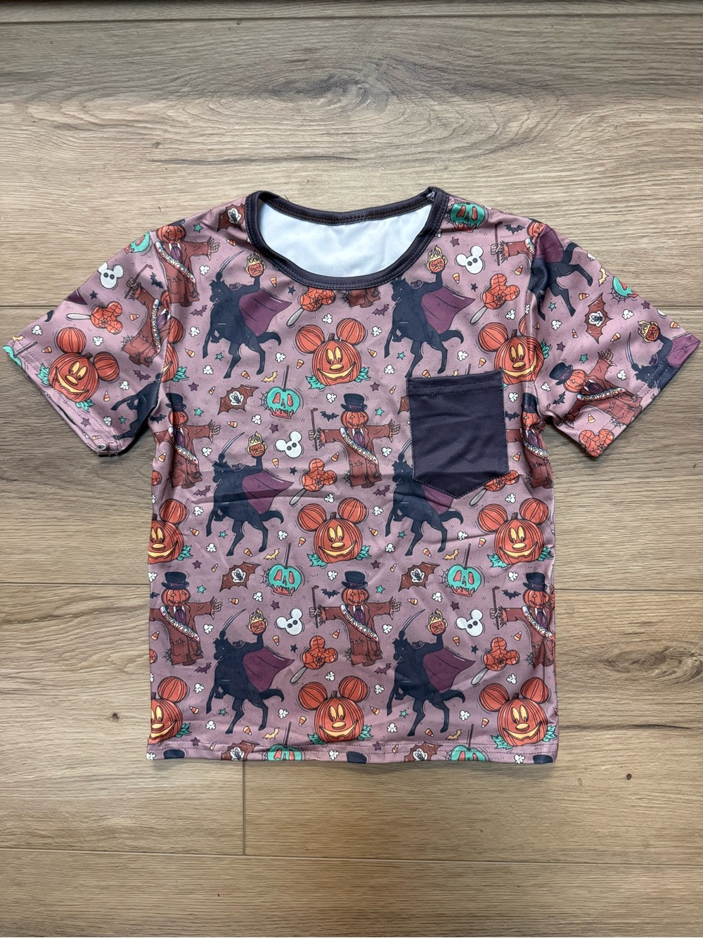 Headless Horsemen Halloween Pocket Tshirt